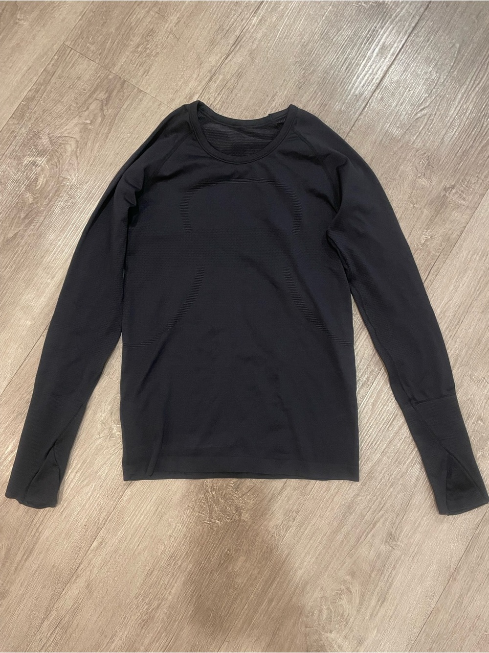 lululemon athletica Swiftly Tech Black Long Sleeve Tee